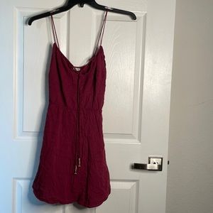 Free people spaghetti strap tank mini dress